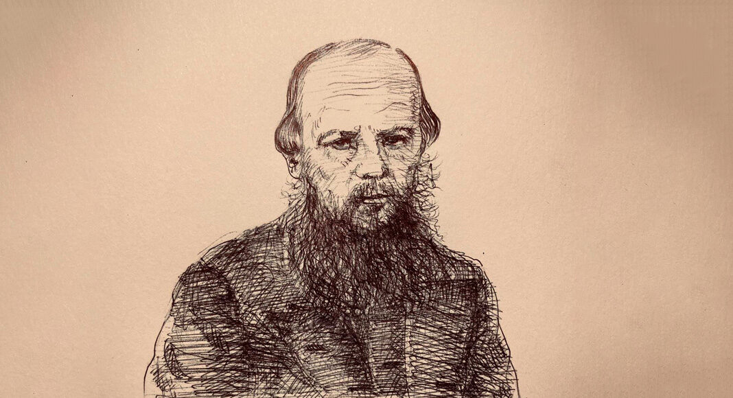 Fëdor Dostoevskij ritratto da Fabio Mingarelli