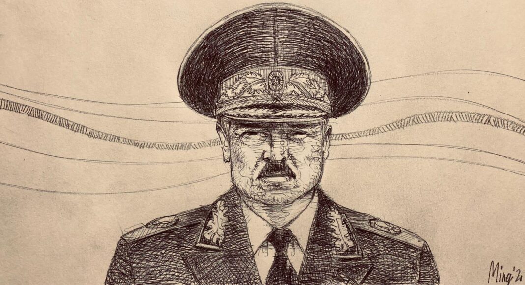 Lukashenko visto da Fabio Mingarelli